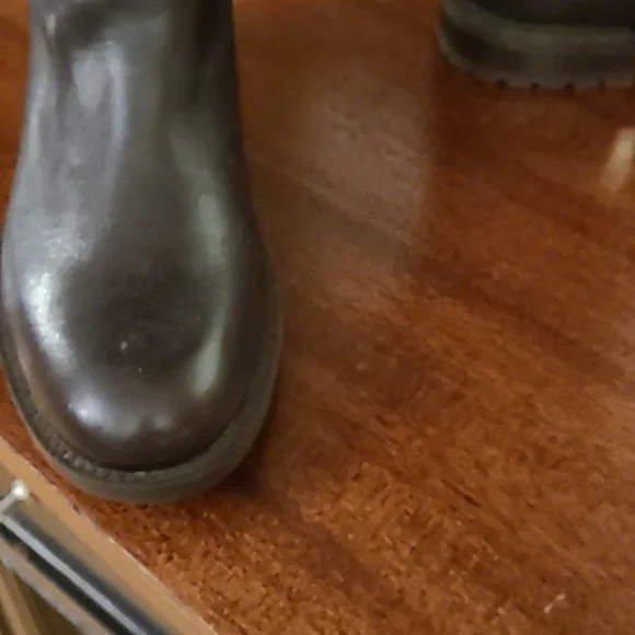 Banana Republic dark chocolate brown wide calf boots - Picture 6 of 10